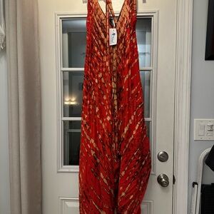 Bohemian Tye Dye Romper NWT